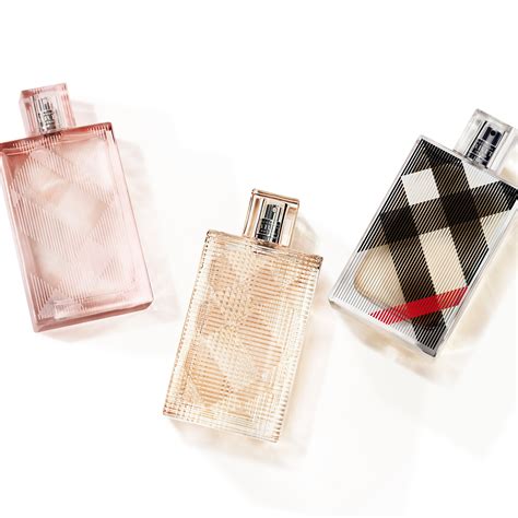 Let’s pop open a luxury perfume bottle Burberry Brit Sheer